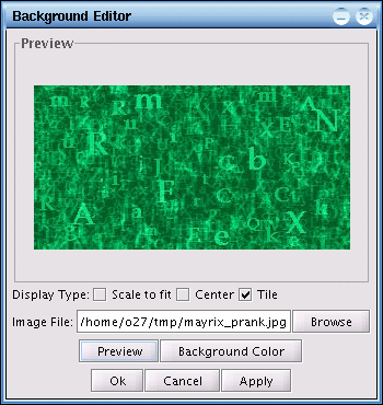 Display Type: Tile screenshot.